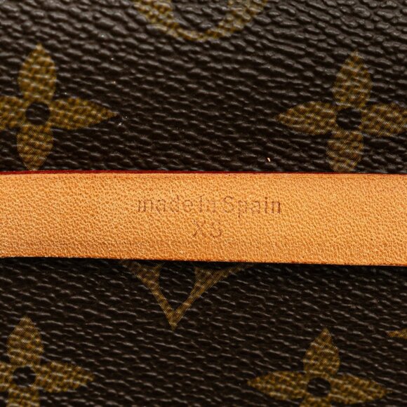 LOUIS VUITTON Brown Monogram Leather Pochette Hobo Bag - Picture 10 of 10